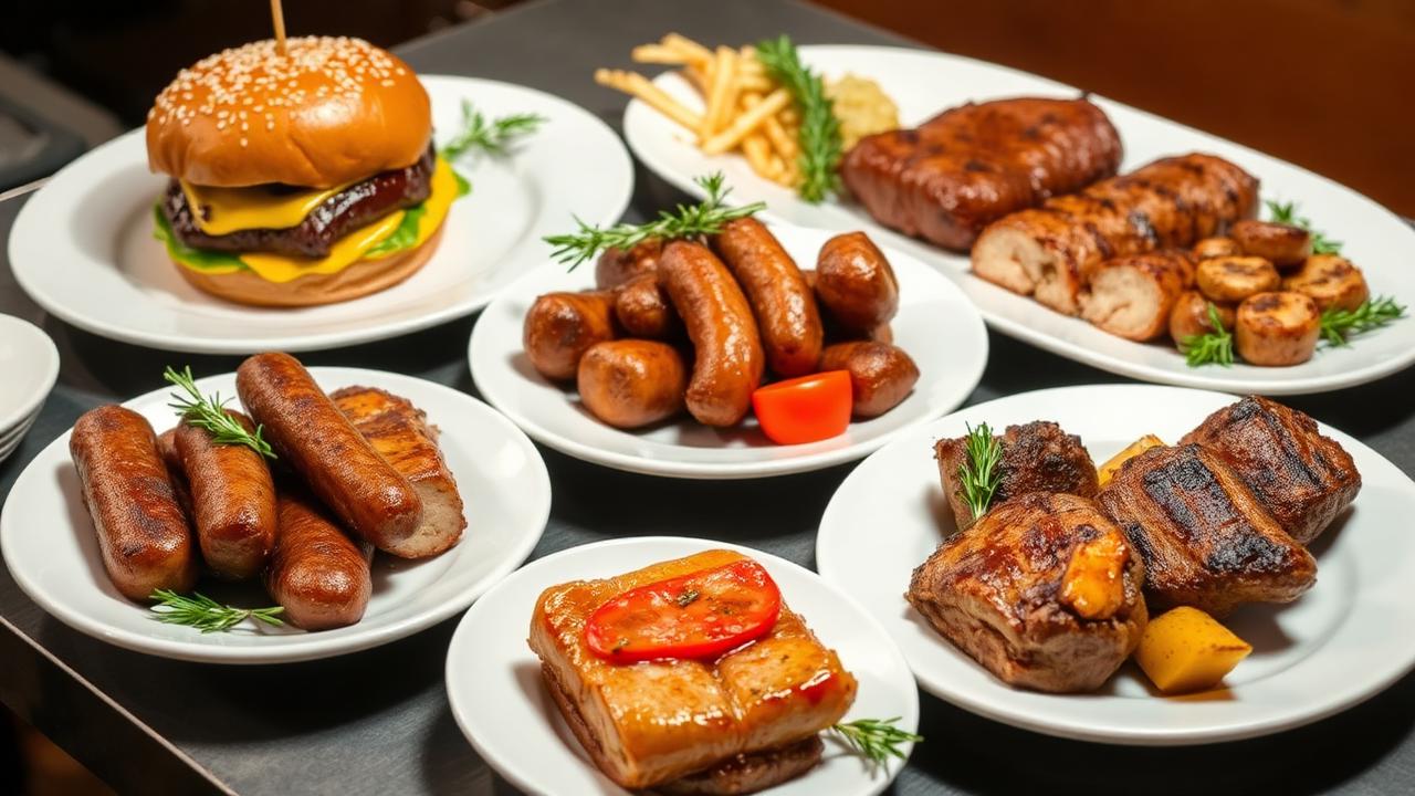 carne rosie gatita in air fryer - mici, hamburgeri, friptura porc, cotlete miel