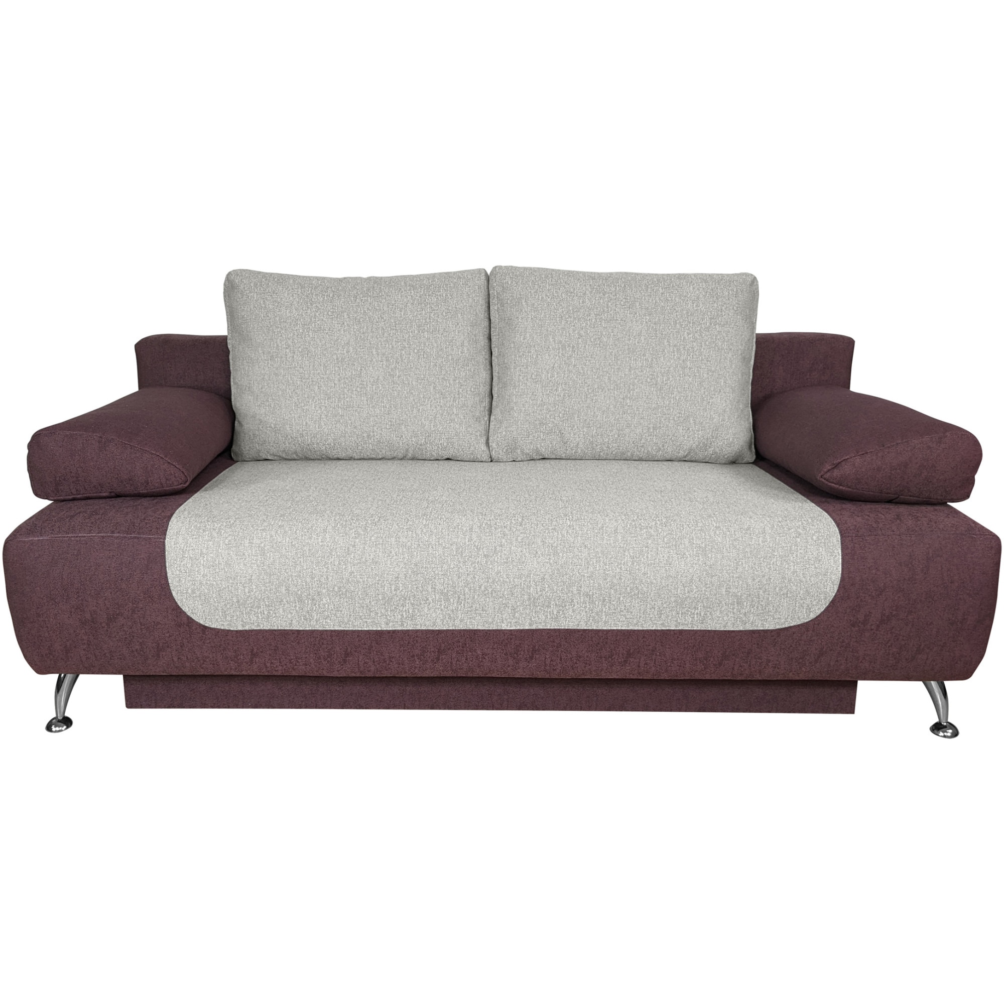 Canapea Kringx Drammen extensibilă - Vișiniu - Statement color pentru livinguri îndrăznețe - buget accesibil