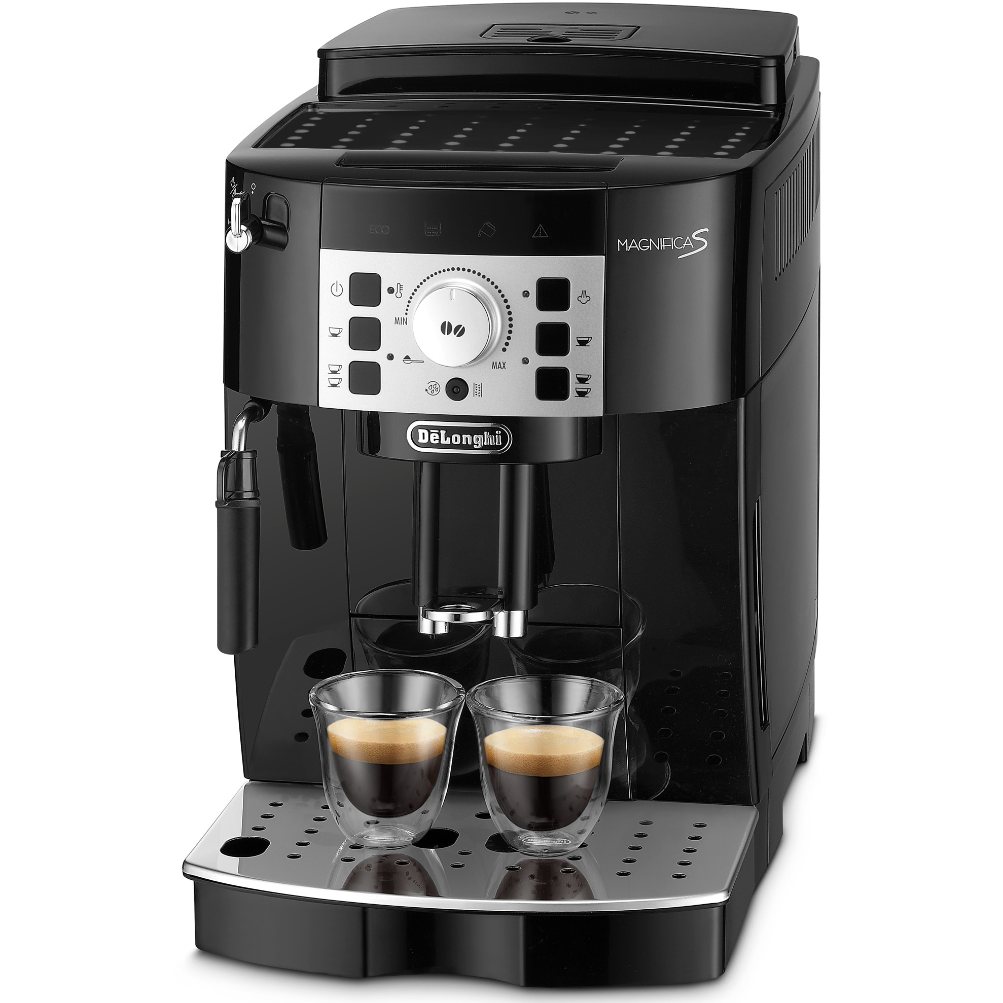 De'Longhi Magnifica S ECAM 22.112.B - Best budget option - entry-level cu 5 băuturi