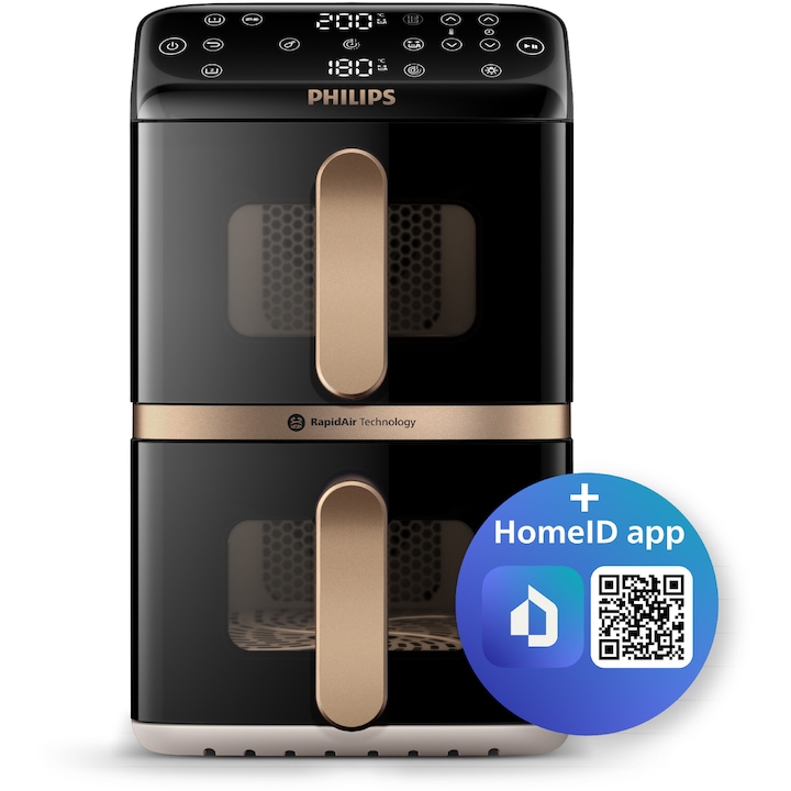 Philips Dual Stack Seria 4000 - Premium cu ferestre vizualizare