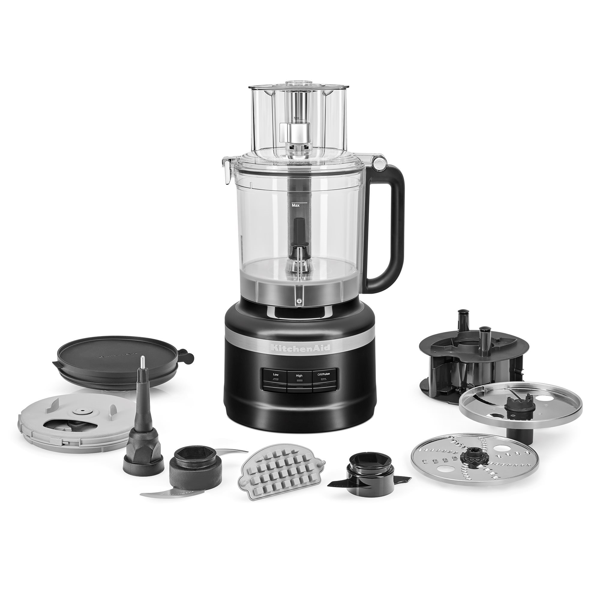 KitchenAid Food Processor 3.1L - Versatilitate premium - 400W + design Matte Black