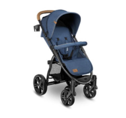 Lionelo Cărucior Sport Annet Plus - Blue Denim - Compact și Versatil