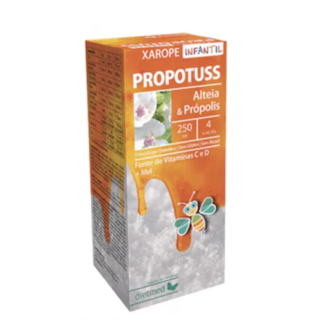 Propotuss Infantil Dietmed - Pentru căile respiratorii - Cu propolis și echinaceea
