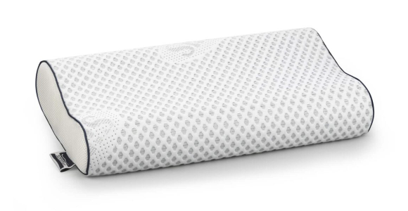 Perna anatomică cu memorie Somnart Silver Memory Laterală 3D - Cea mai bună pernă anatomică pentru somn lateral - suport cervical optim