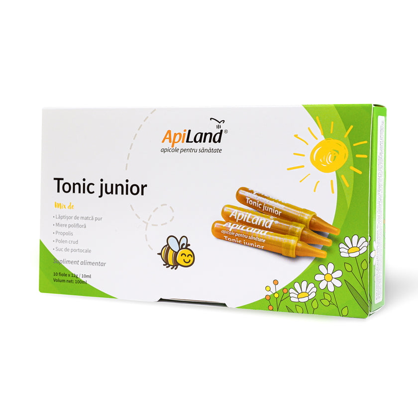 Tonic Junior - Cel mai bun raport calitate-preț - Formula completă în fiole